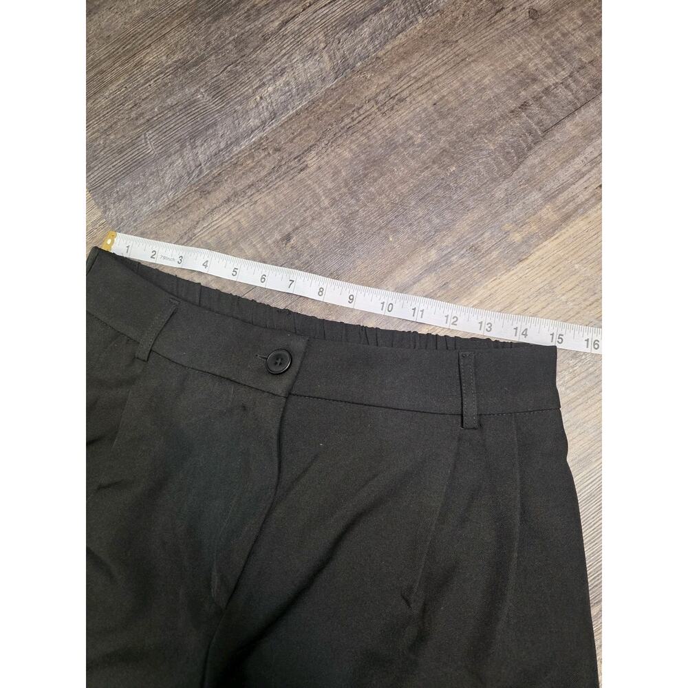 ZAFUL Pants Womens Size L Black Wide Leg Elastic Waist Side Pockets NWT - Picture 3 of 10